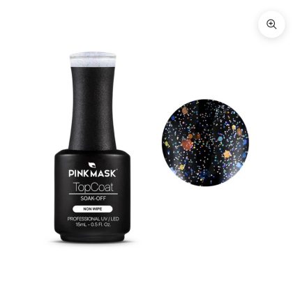 Top Coat Glitter #1 (cod 004) 15ml Pinkmask