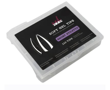 Tips soft gel stiletto Short 110pcs Nail Pro
