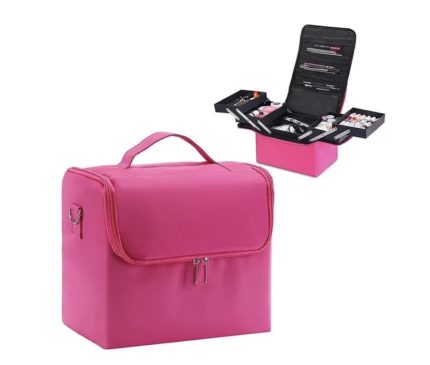 Maleta tipo maleta fucsia