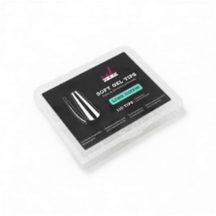 Tips soft gel coffin largo 110pcs Nail pro