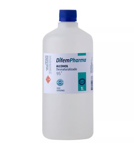 Alcohol Desinfectante 95% 500ml Difem Pharma