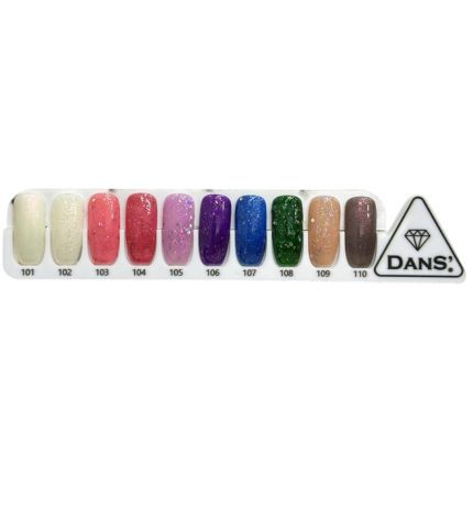 Esmaltes desde el 101 hasta 110 Dans