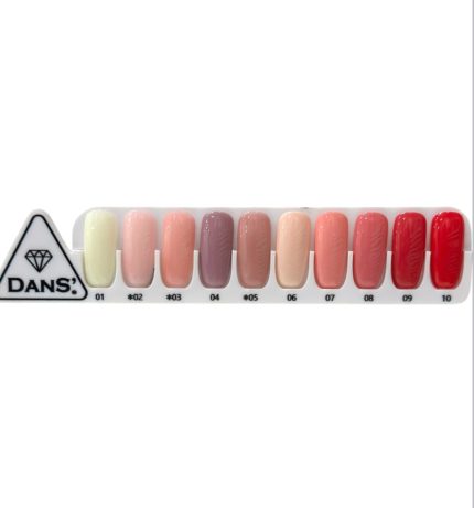 Esmaltes desde 01 hasta 10 Dans