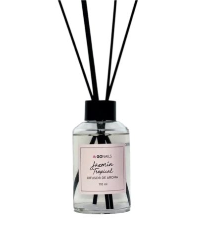 Difusor de aromas con varitas Jazmin Tropical 110 ml Go Nails