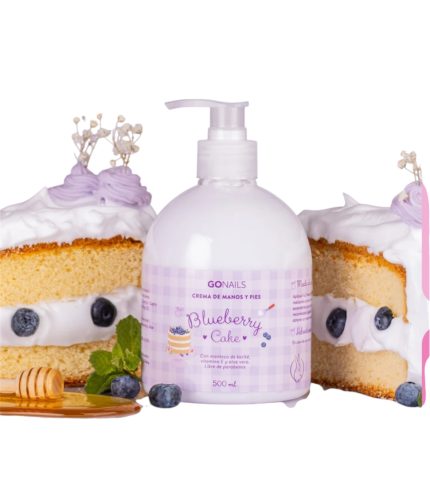 Crema Hidratante (Blueberry Cake) 500ml Go Nails