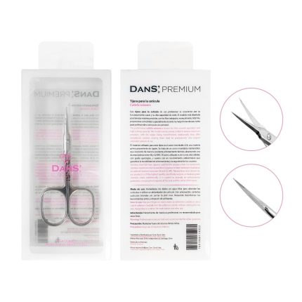 Tijera para cuticula premium punta extra fina Dans