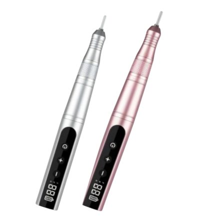 Torno Portatil o inalambrico 35000 rpm (Rosado y plateado) Nailstar