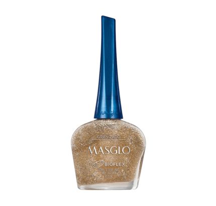 Esmalte Granizado Dorado tradicional 13,5 ml Masglo