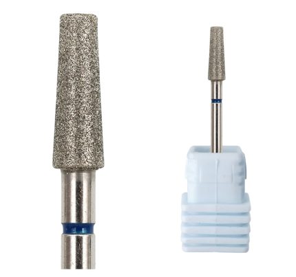Fresa diamantada cono truncado 4.0 azul Strong Nails