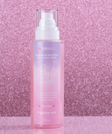 Fragancia Para Cuerpo y Cabello Pinky Sunset Go Nails 250 ml